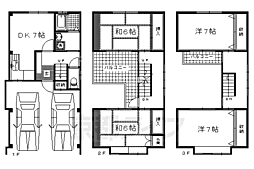 上京区南町貸家
