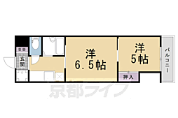 カーサ・ベラ 2Kの間取図画像