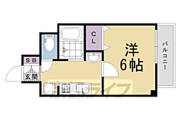 Un Castello 西院 6階/-
