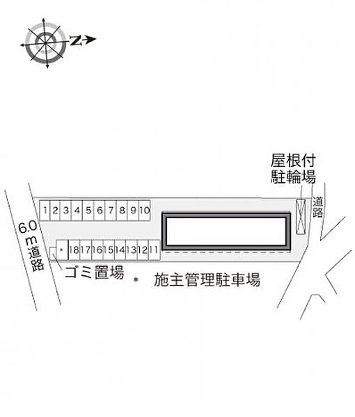 レオパレス南の風　III 109｜徳島県徳島市南島田町2丁目(賃貸アパート1K・1階・23.61㎡)の写真 その3