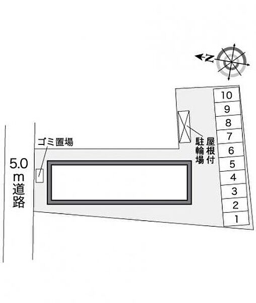 レオパレス桐ノ水 204｜徳島県徳島市鮎喰町1丁目(賃貸アパート1K・2階・23.18㎡)の写真 その3