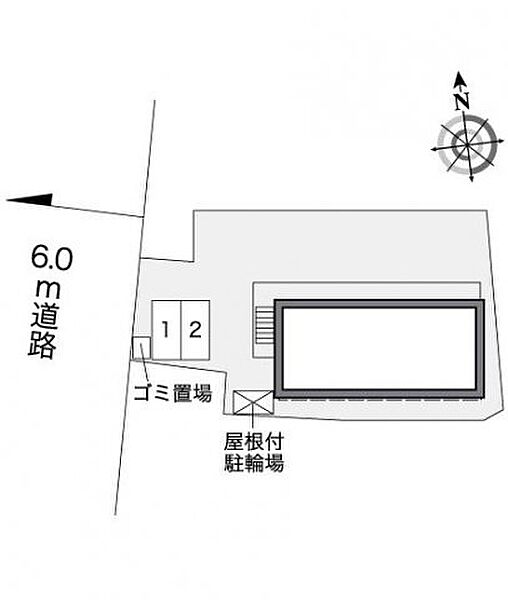 レオパレスドミール　板垣 106｜徳島県徳島市吉野本町4丁目(賃貸アパート1K・1階・19.87㎡)の写真 その3