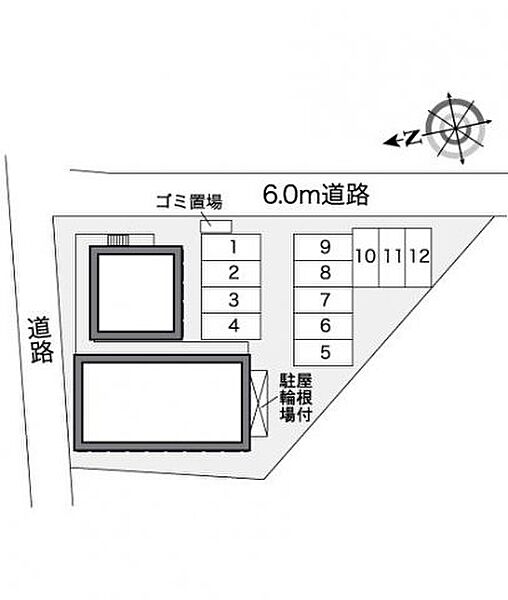 レオパレスウッズ春日 203｜徳島県徳島市春日2丁目(賃貸アパート1K・2階・22.35㎡)の写真 その3