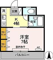 ルミナスコート 305 ｜ 徳島県徳島市沖浜町栄開378-1（賃貸マンション1K・3階・24.10㎡） その2