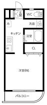 第3鈴江マンション 201 ｜ 徳島県徳島市北田宮2丁目12-18（賃貸マンション1K・2階・29.64㎡） その2