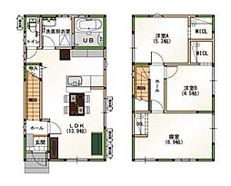 Lorbeer 1階3LDKの間取り