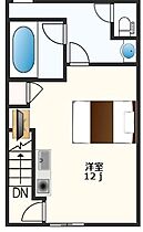 サニースクエアP-1 302 ｜ 徳島県徳島市南二軒屋町西山995-1（賃貸アパート1R・2階・46.00㎡） その2