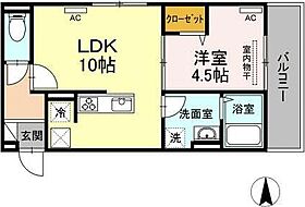 アル・ソーレ沖浜 103 ｜ 徳島県徳島市沖浜町居屋敷174（賃貸アパート1LDK・1階・37.69㎡） その2