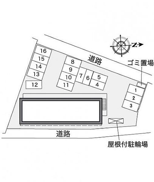 レオパレスカトレア 204｜徳島県徳島市北矢三町4丁目(賃貸アパート1K・2階・23.18㎡)の写真 その3