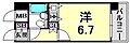 朝日プラザαポート神戸12階3.8万円