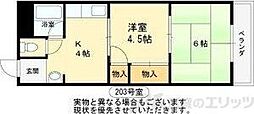 間取図画像 2K