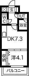 間取図画像 1DK