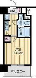ドゥーエ江坂3 1Kの間取図画像