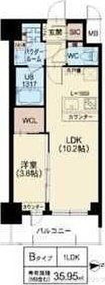 スプランディッド江坂III 603｜大阪府吹田市垂水町３丁目(賃貸マンション1LDK・6階・35.95㎡)の写真 その2