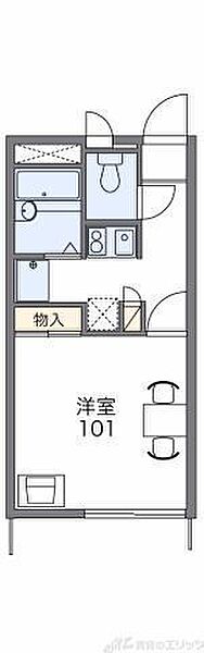 レオパレスコンフォート上本町 207｜大阪府高槻市上本町(賃貸アパート1K・2階・20.28㎡)の写真 その2