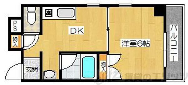 メゾンダイコー舟木 503｜大阪府茨木市舟木町(賃貸マンション1DK・5階・26.00㎡)の写真 その2