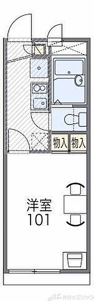 レオパレスＫＹ 202｜大阪府茨木市鮎川１丁目(賃貸アパート1K・2階・19.87㎡)の写真 その2