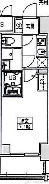 S-RESIDENCE千里丘 1203｜大阪府摂津市千里丘１丁目(賃貸マンション1K・12階・23.78㎡)の写真 その2