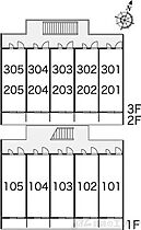 レオパレス524　II 304 ｜ 大阪府茨木市横江２丁目6-12（賃貸マンション1K・3階・19.87㎡） その13