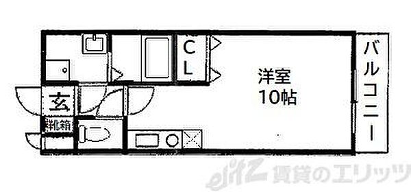 ベルファ古曽部 303｜大阪府高槻市古曽部町２丁目(賃貸マンション1K・3階・25.11㎡)の写真 その2