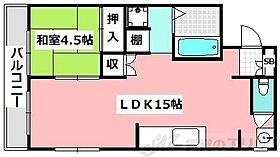 ミタカハイツ 207 ｜ 大阪府摂津市千里丘東２丁目13-3（賃貸マンション1LDK・2階・41.18㎡） その2