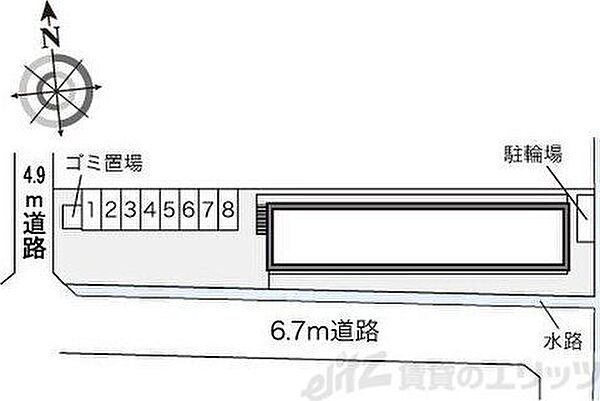 レオパレスグランドゥール 208｜大阪府茨木市学園南町(賃貸アパート1K・2階・22.70㎡)の写真 その17