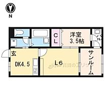 Ｆｌｏｒａ　Ｓ．Ｅ.12ｔｈ 311 ｜ 大阪府高槻市東五百住町１丁目34-7（賃貸マンション1LDK・3階・32.76㎡） その2