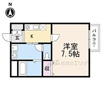 アンプルール茨木 206 ｜ 大阪府茨木市豊原町11-16（賃貸アパート1K・2階・24.84㎡） その2