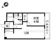 パークハイツミシマ 507 ｜ 大阪府茨木市西河原２丁目12（賃貸マンション1LDK・5階・46.00㎡） その2