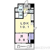 パークライフ　ＥＳＡＫＡ 401 ｜ 大阪府吹田市南吹田３丁目5-16（賃貸マンション1LDK・4階・36.30㎡） その2