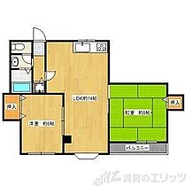 パレス江坂 402 ｜ 大阪府吹田市広芝町14-22（賃貸マンション2LDK・4階・56.00㎡） その2