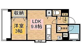 ベルヴェデーレ井石  ｜ 長崎県長崎市浜口町（賃貸マンション1LDK・5階・30.60㎡） その2