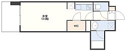 PJRプレシア浦上駅南 ワンルームの間取図画像