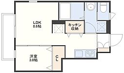 アヴニールA棟 1階/-