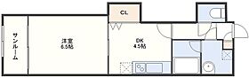 アムール扇町  ｜ 長崎県長崎市扇町（賃貸マンション1DK・3階・27.45㎡） その2