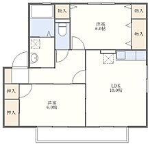 セジュールＭ　C棟  ｜ 長崎県西彼杵郡時津町西時津郷（賃貸アパート2LDK・2階・56.65㎡） その2