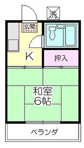 シティハイムウメジマII 205｜東京都足立区梅島３丁目(賃貸アパート1K・2階・16.50㎡)の写真 その2
