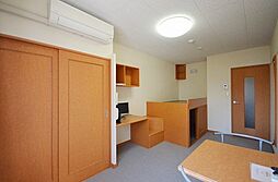 レオパレスもみじII 101 1階1Kのリビング/ダイニング