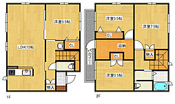 ソフィア 1階4SLDKの間取り