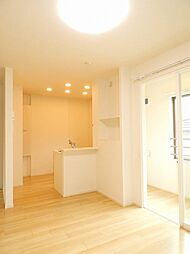 フェア　レジデンス 202 2階1Kのリビング/ダイニング