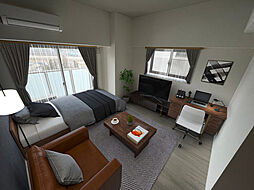 ソアヴィータ祇園大橋 403 4階1Kのリビング/ダイニング