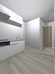 エスポワールT　VIII 101 1階ワンルームのリビング/ダイニング