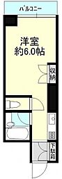 サンピアー白樺 ワンルームの間取図画像