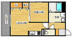 UMWELT.bilddrei 1LDKの間取図画像