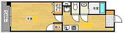 第16友建ビル 1Kの間取図画像