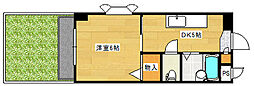 それいゆ 1DKの間取図画像