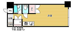 モリヤビル 1DKの間取図画像