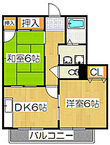 メルシード清水 202 ｜ 京都府京都市山科区椥辻草海道町（賃貸アパート2DK・2階・44.50㎡） その2