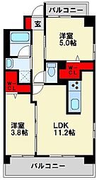 コンダクトレジデンスSANGAMORI 6階/-