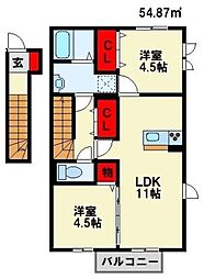 コスモ木屋瀬 B棟 2階